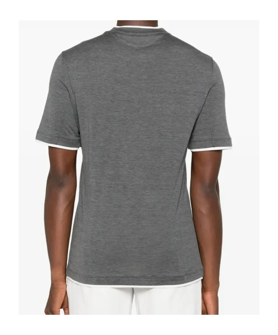 Silk-Blend T-Shirt