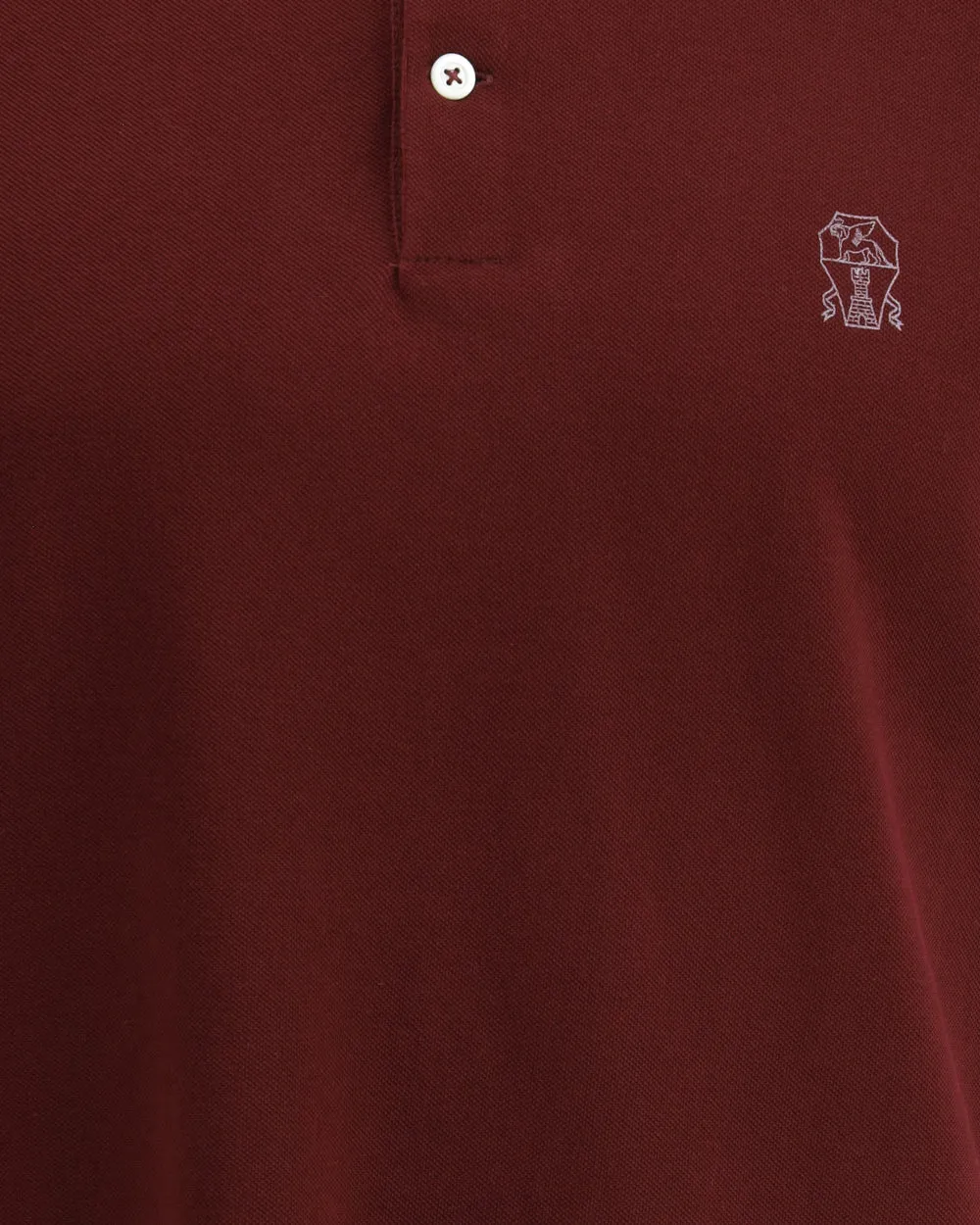 Logo Printed Short Sleeved Polo Shirt