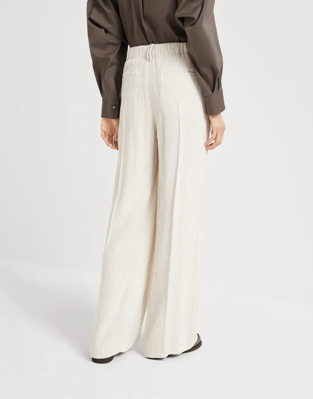 Sartorial Wide-Leg Trousers