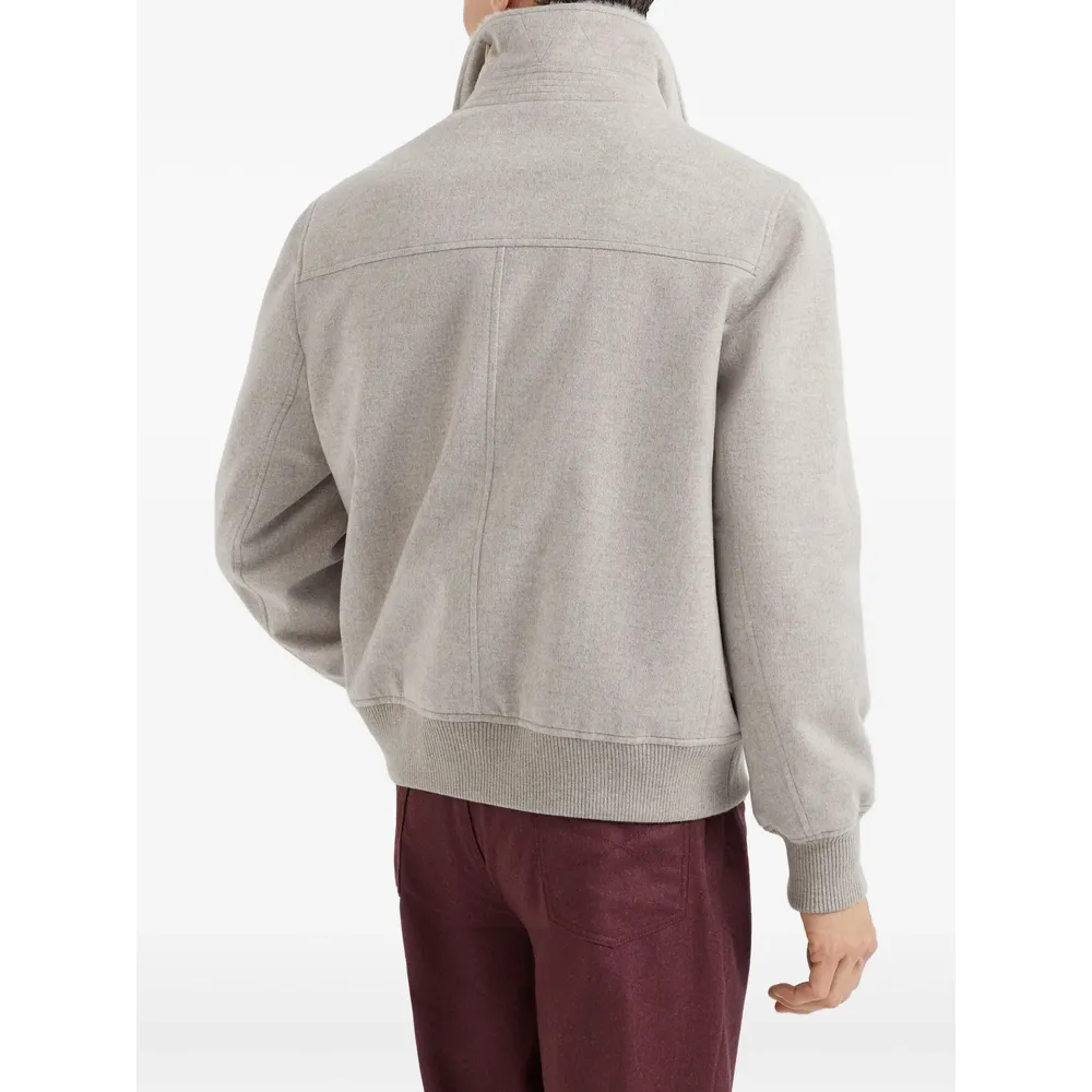 Zip-Up Bomber Jacket