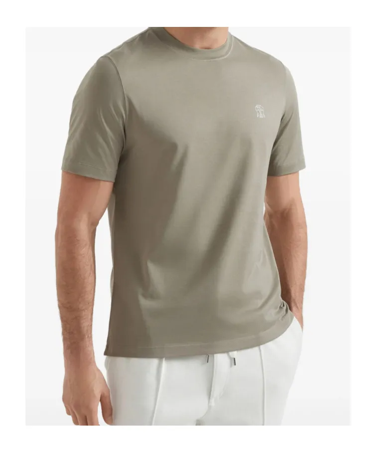 Logo Printed Crewneck T-Shirt