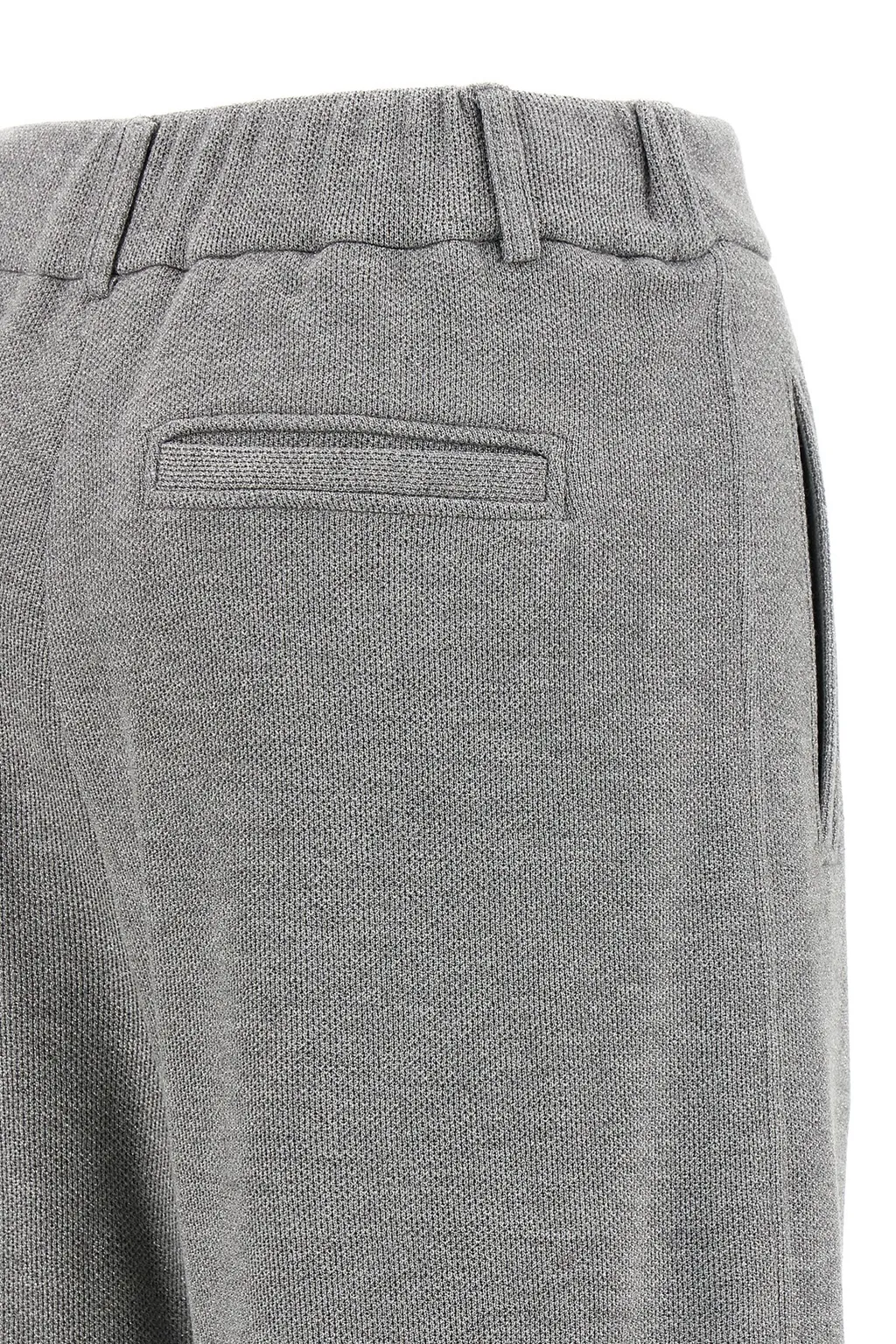 High-Waisted Straight Leg Trousers