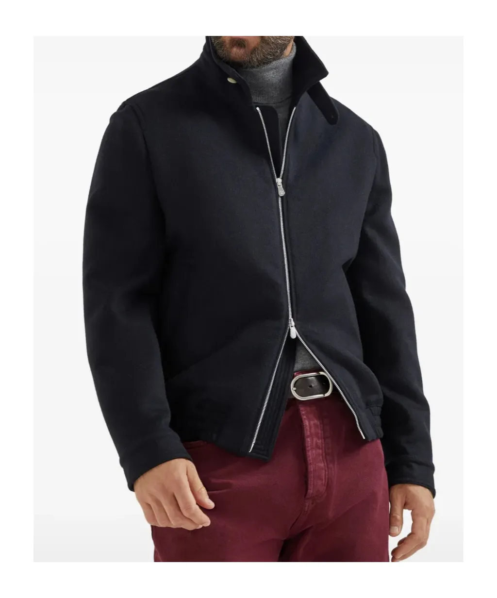 Wool Bomber Jacket
