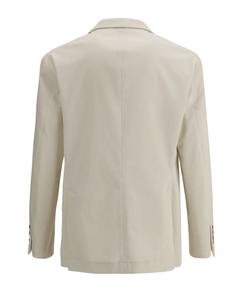 Ribbed Velvet Blazer