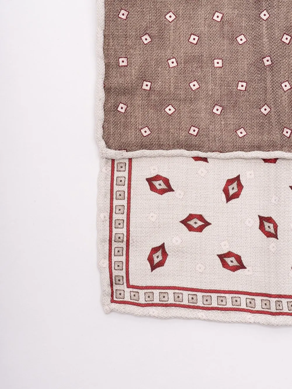 Patterned Silk Scarf