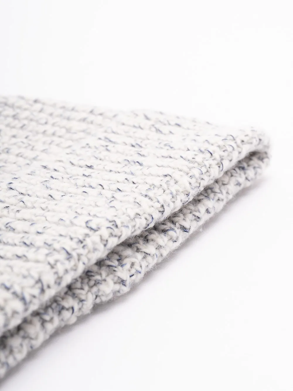 English Rib Knit Chiné Beanie