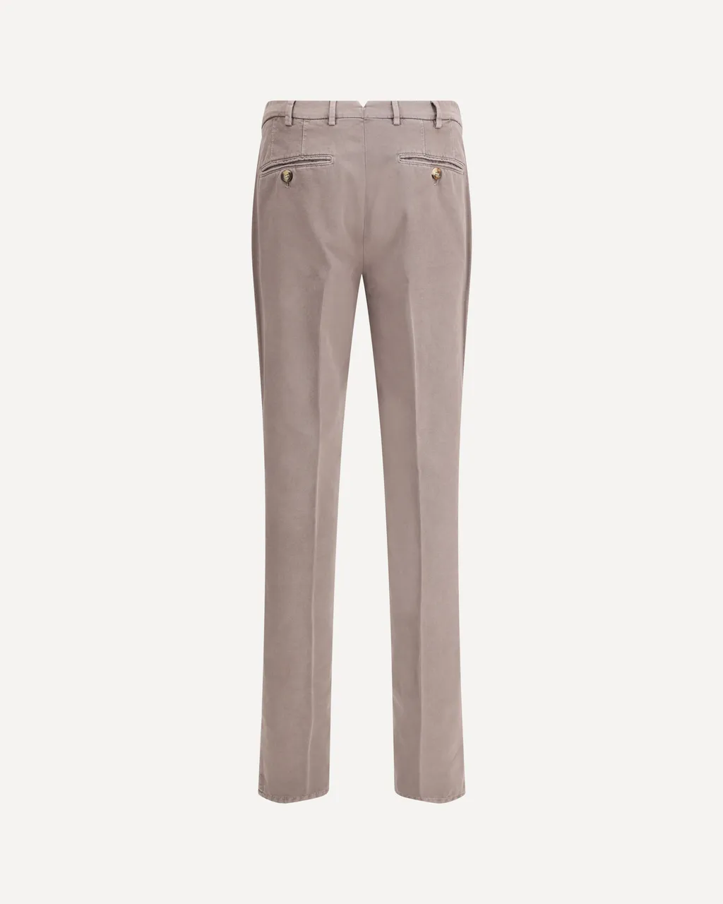 Garment-Dyed Comfort Gabardine Italian Fit Trousers