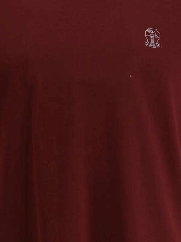 Logo Printed Crewneck T-Shirt