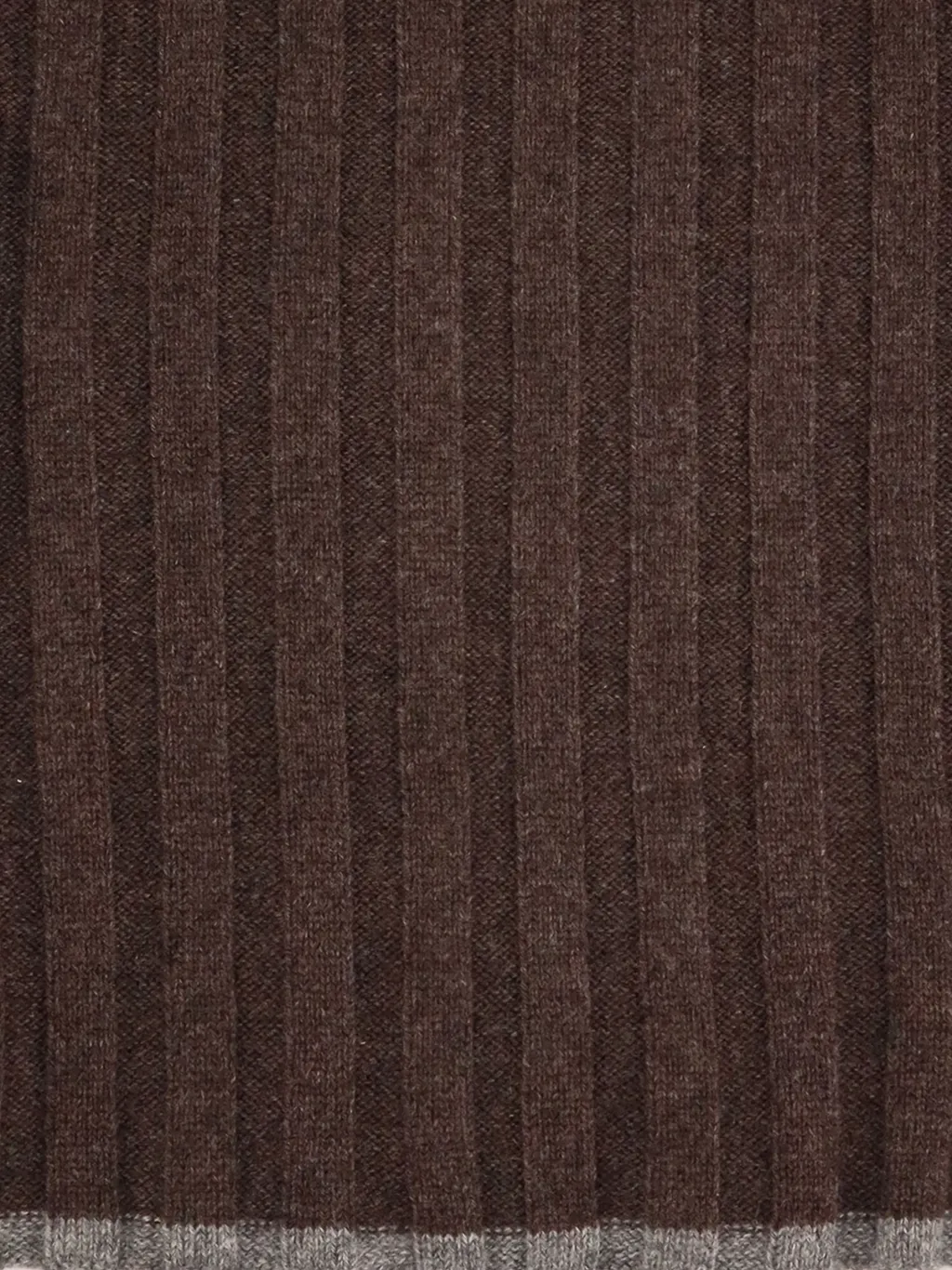 Ribbed Knitted Scarf