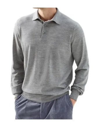Knitted Polo Shirt