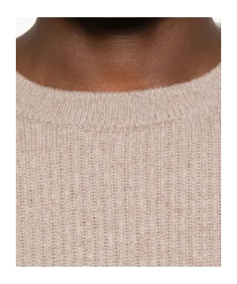 Crewneck Ribbed-Knit Jumper