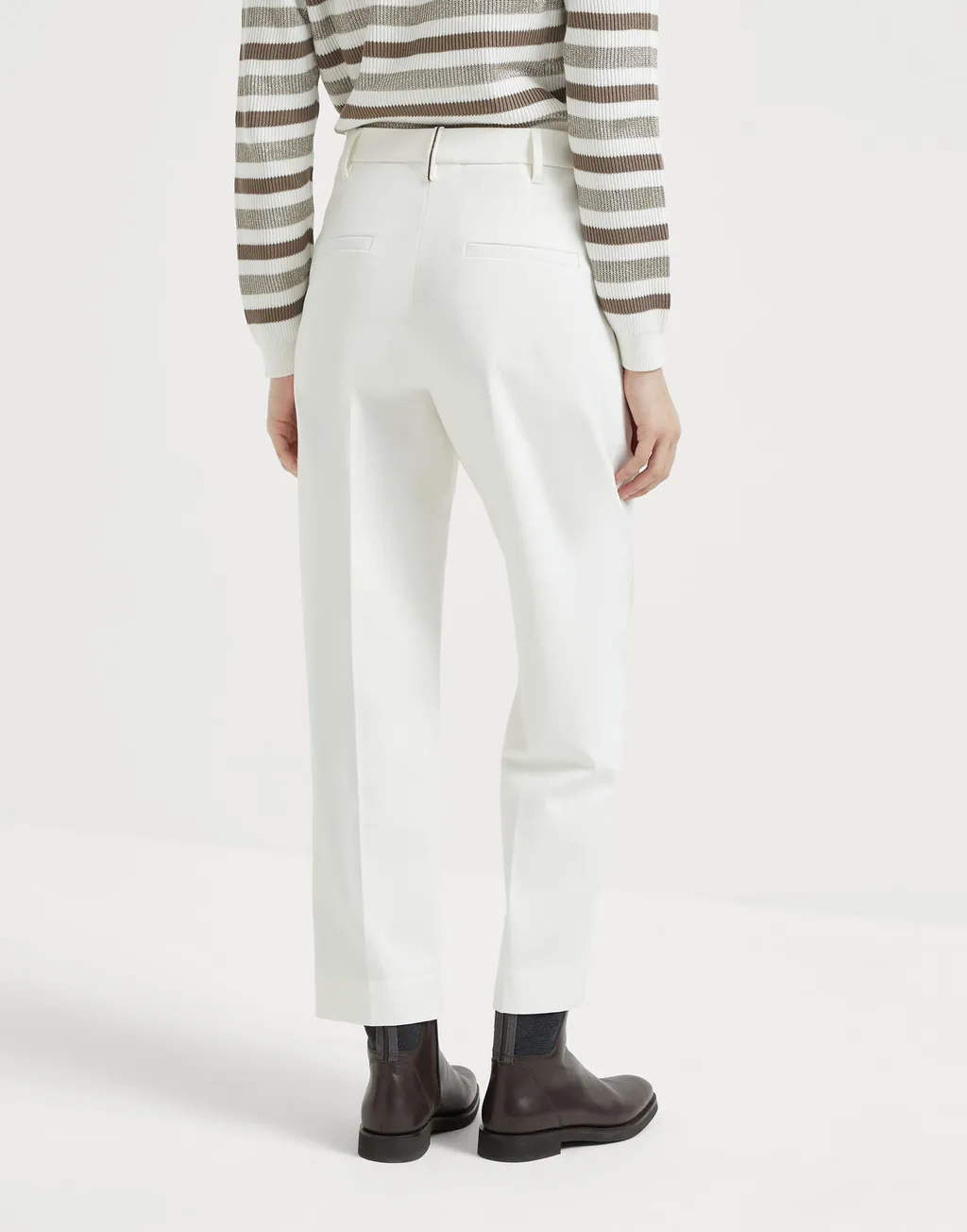 Slouchy Cropped Trousers