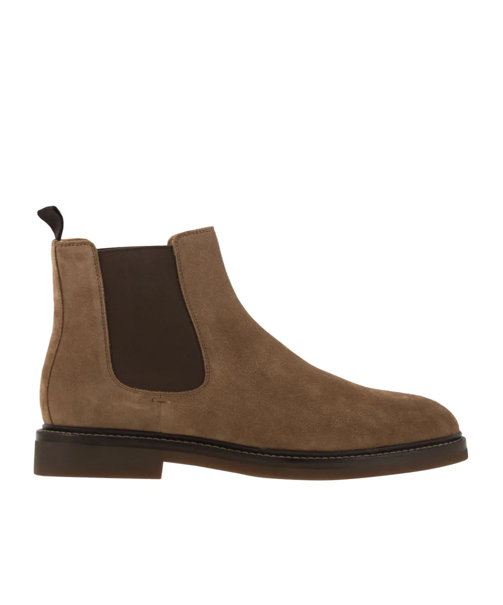 Elasticated-Panel Chelsea Ankle Boots