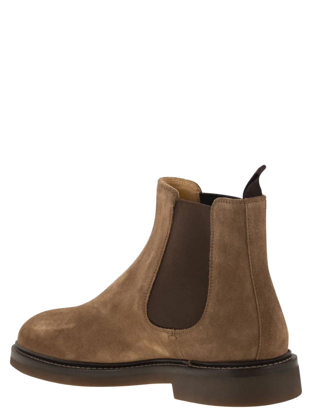 Elasticated-Panel Chelsea Ankle Boots