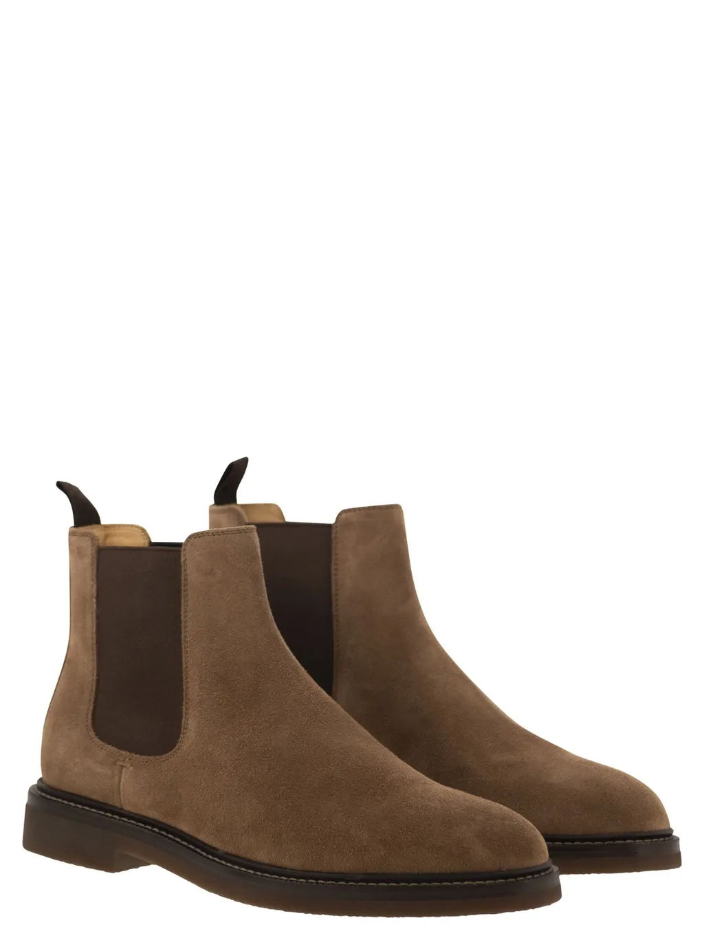 Elasticated-Panel Chelsea Ankle Boots