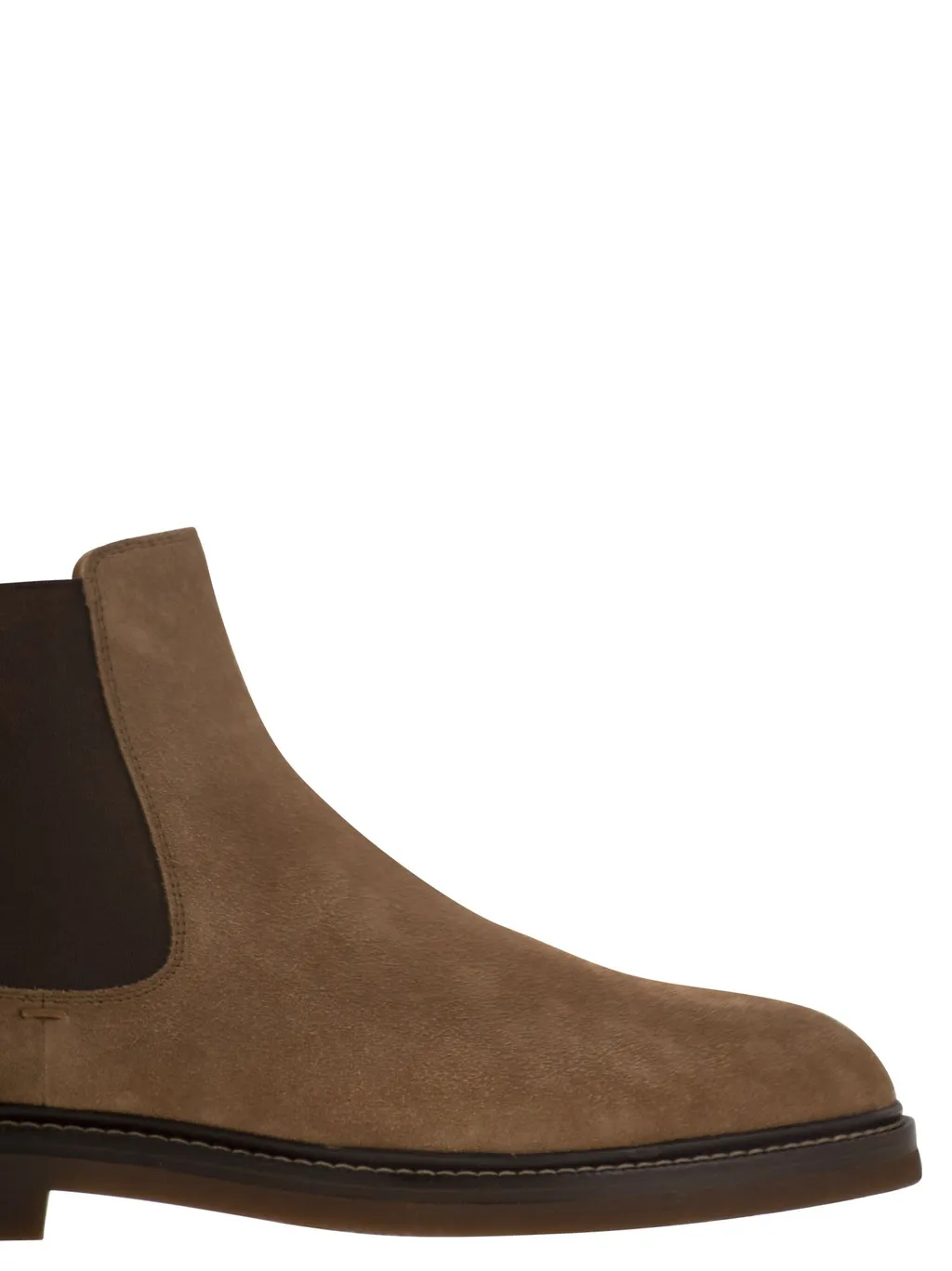 Elasticated-Panel Chelsea Ankle Boots