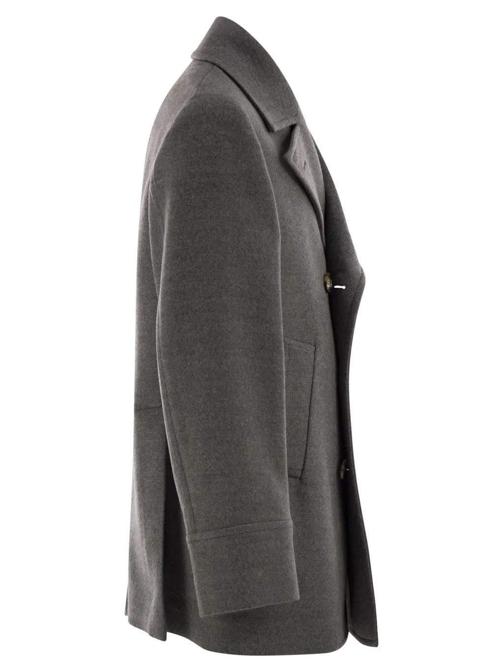 Double Breasted Wool Coat
