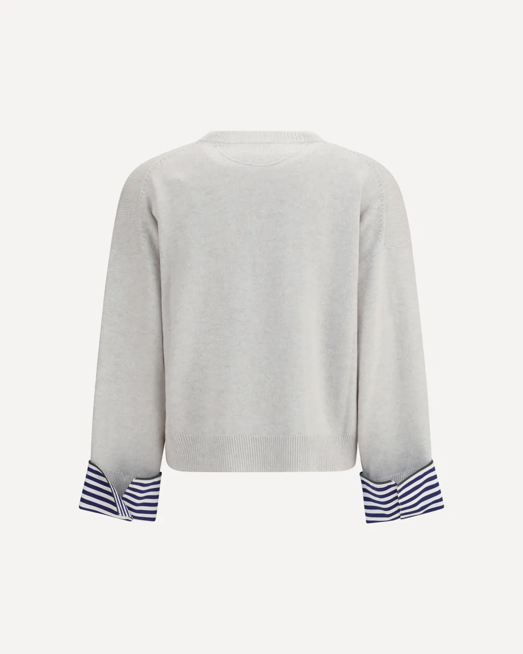 Shiny Shirt Detail Jumper