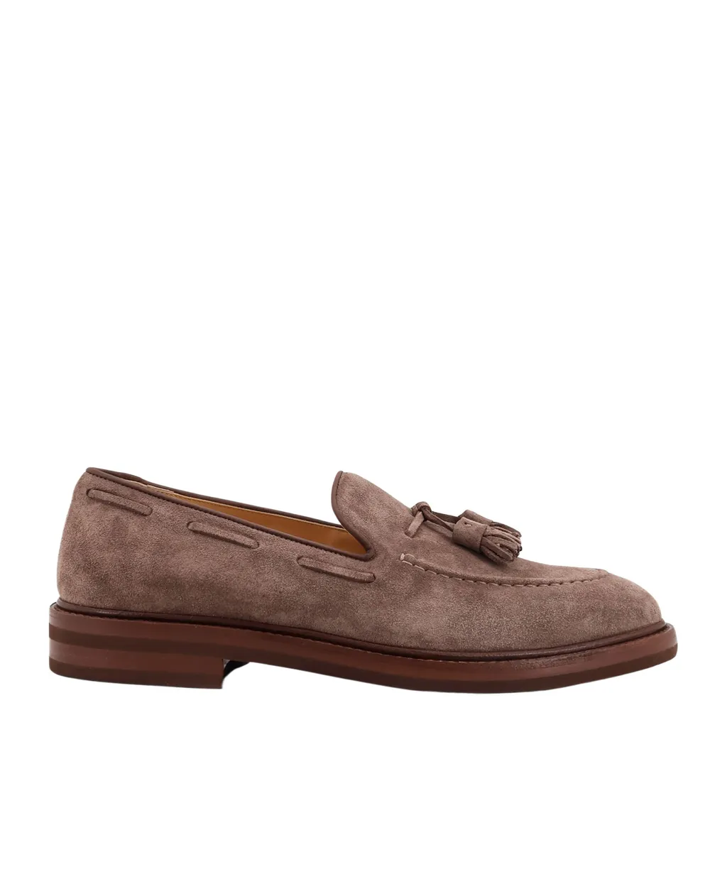 Tassel Detailed Almond-Toe Loafers