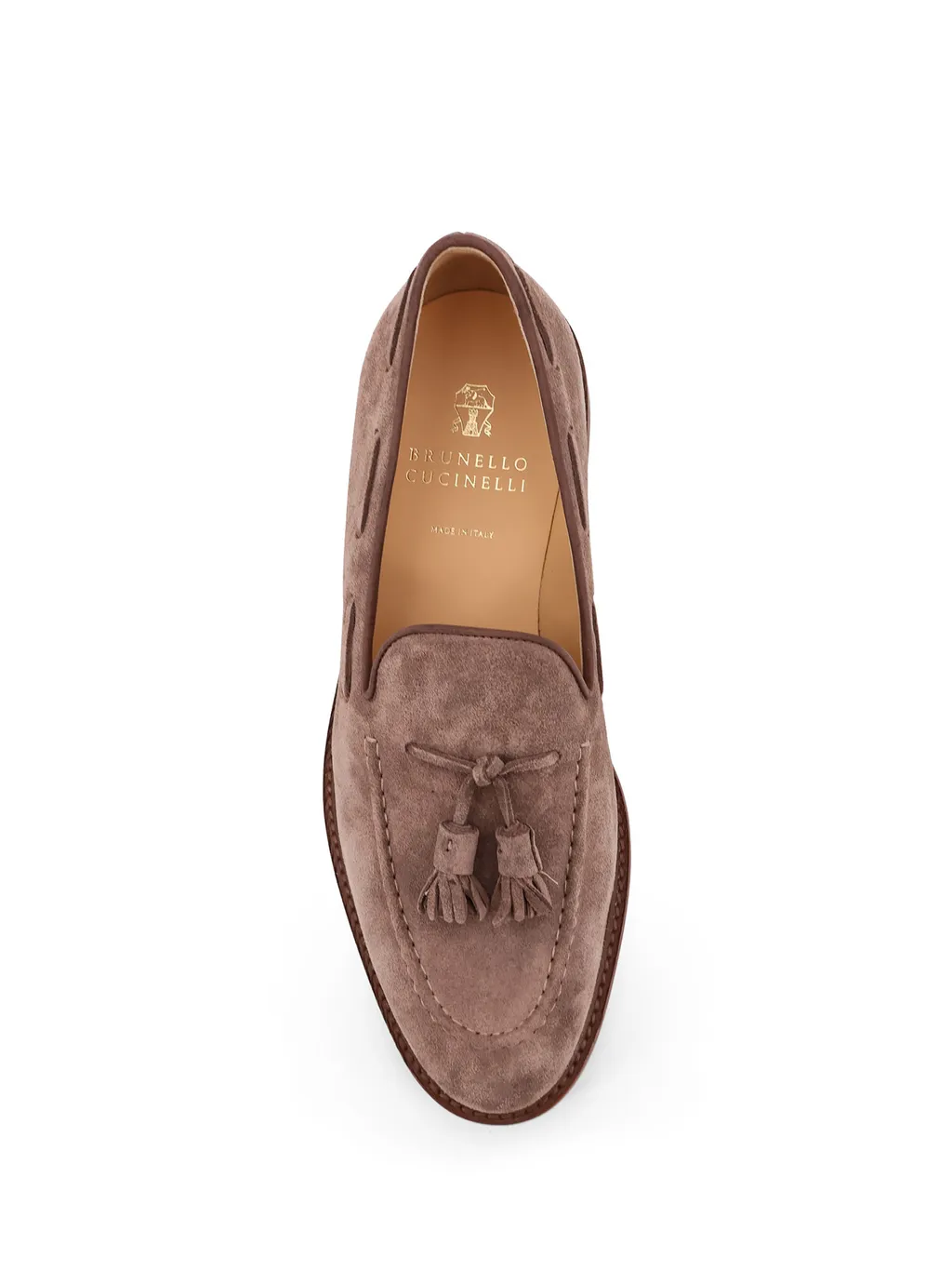 Tassel Detailed Almond-Toe Loafers