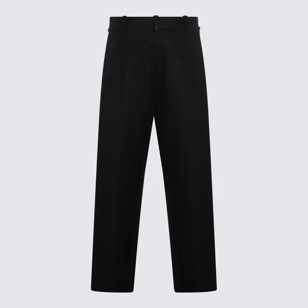 Straight-Leg Cropped Pants