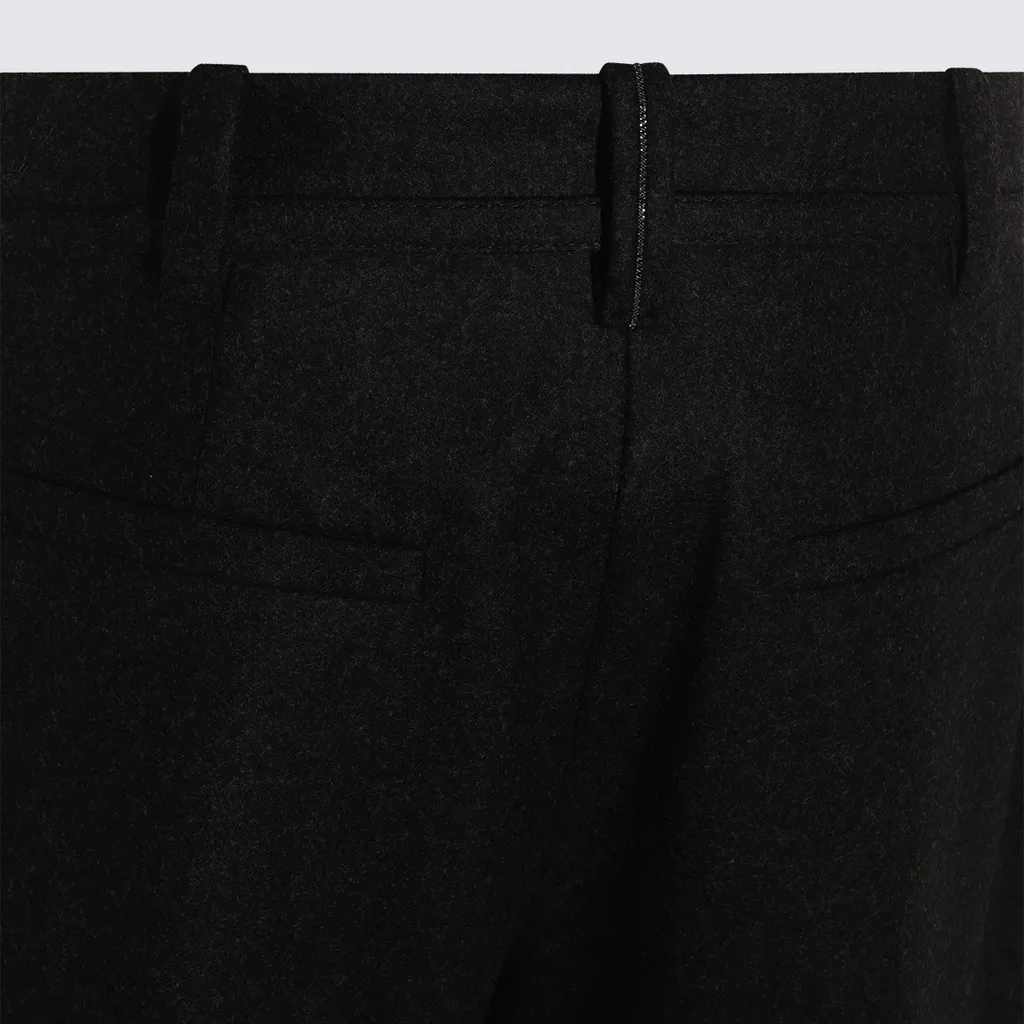 Straight-Leg Cropped Pants