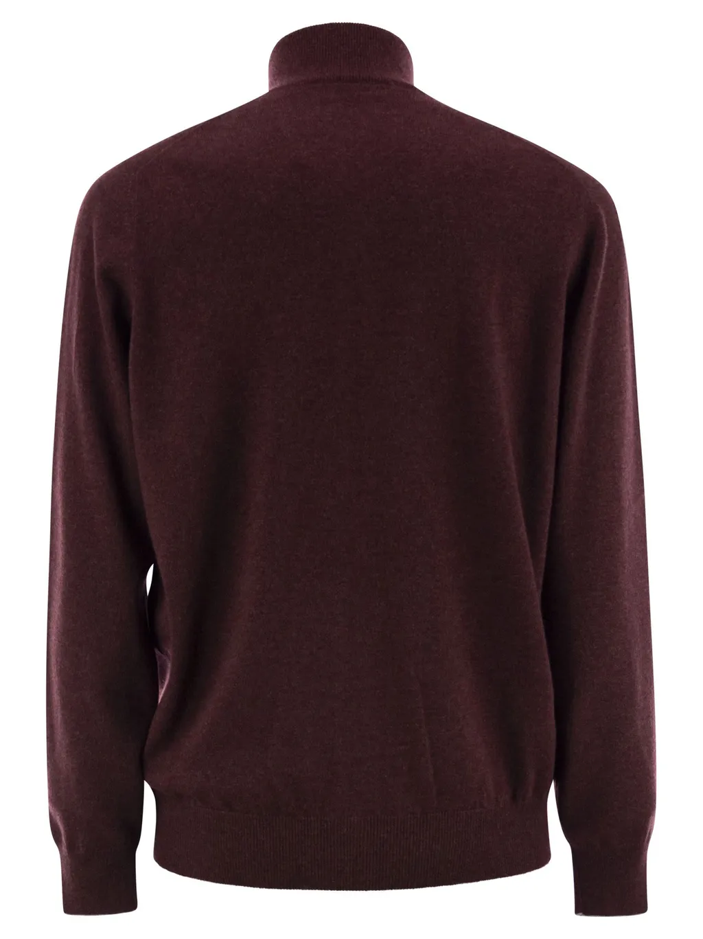 Zip-Up Cashmere Sweater