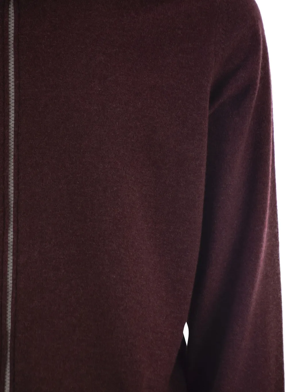 Zip-Up Cashmere Sweater
