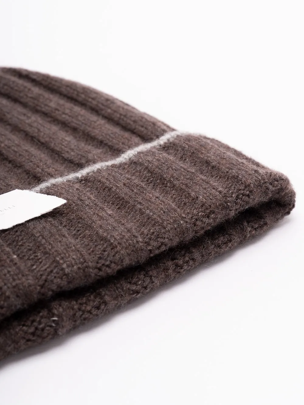 Rib-Knitted Beanie