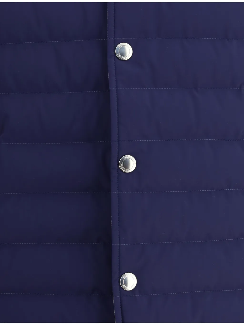 High-Neck Quilted Gilet
