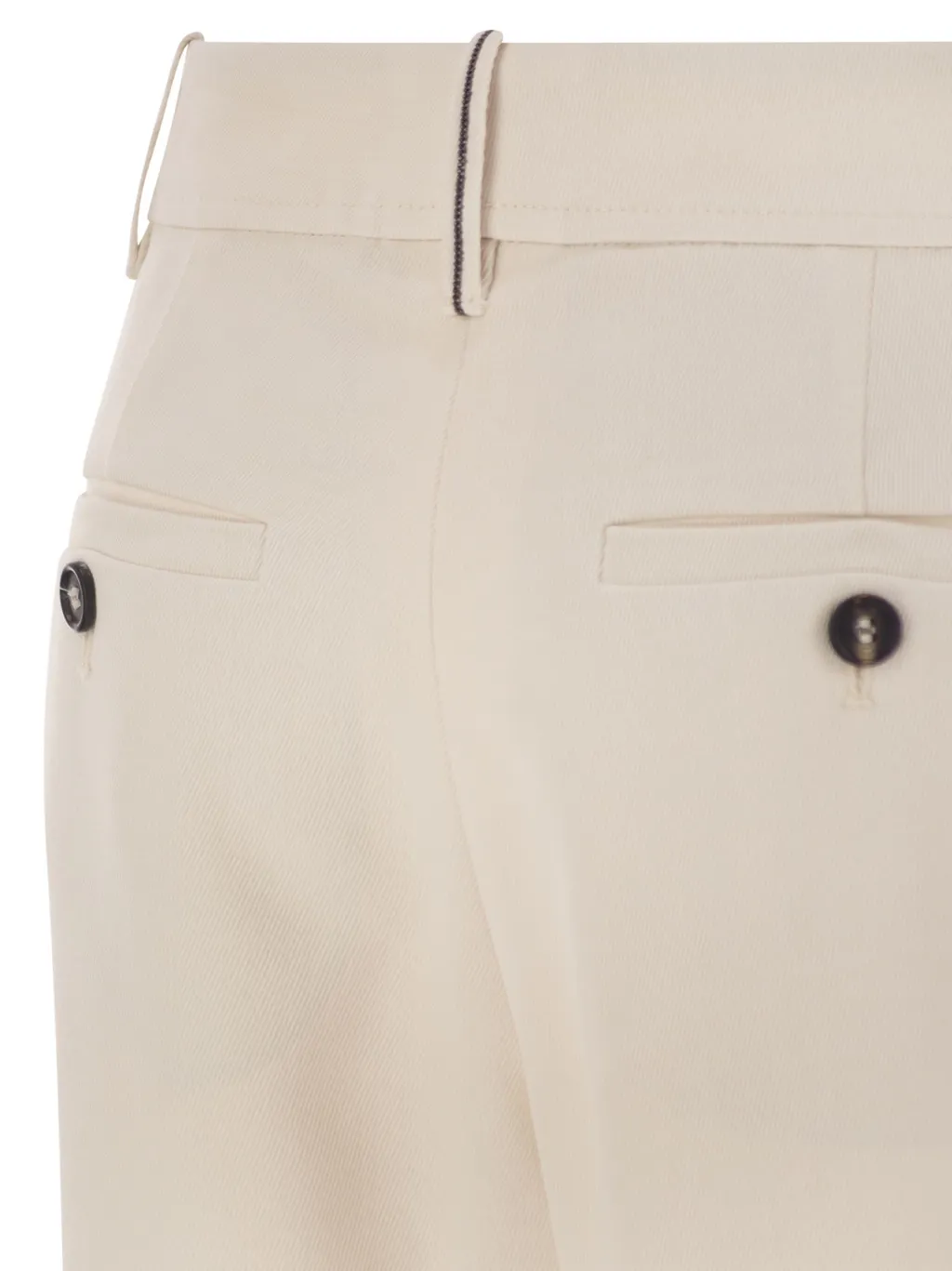 Pleated Tapered Leg Trousers