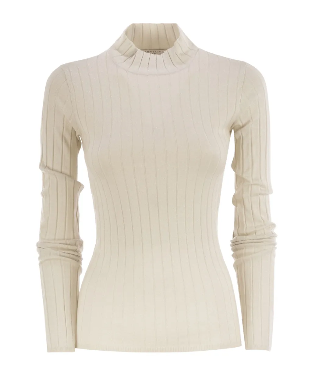 Long Sleeve Ribbed Jumper