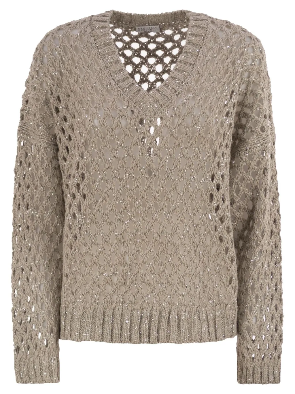 Cut-Out Knitted Jumper
