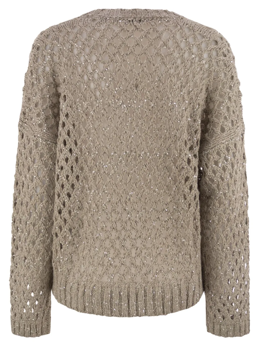 Cut-Out Knitted Jumper