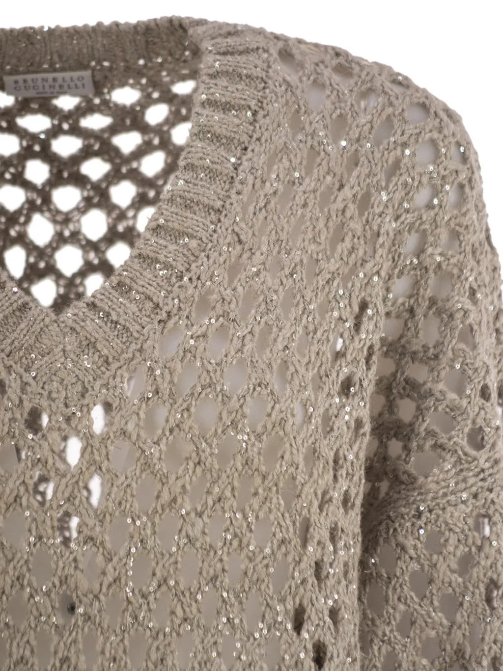 Cut-Out Knitted Jumper