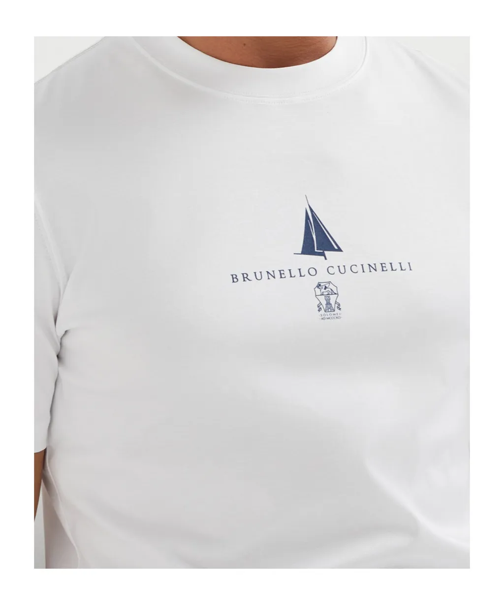 Logo Printed Crewneck T-Shirt