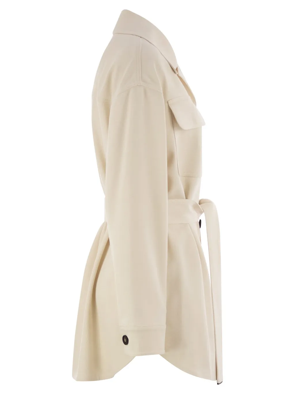 Tie-Waisted Jacket