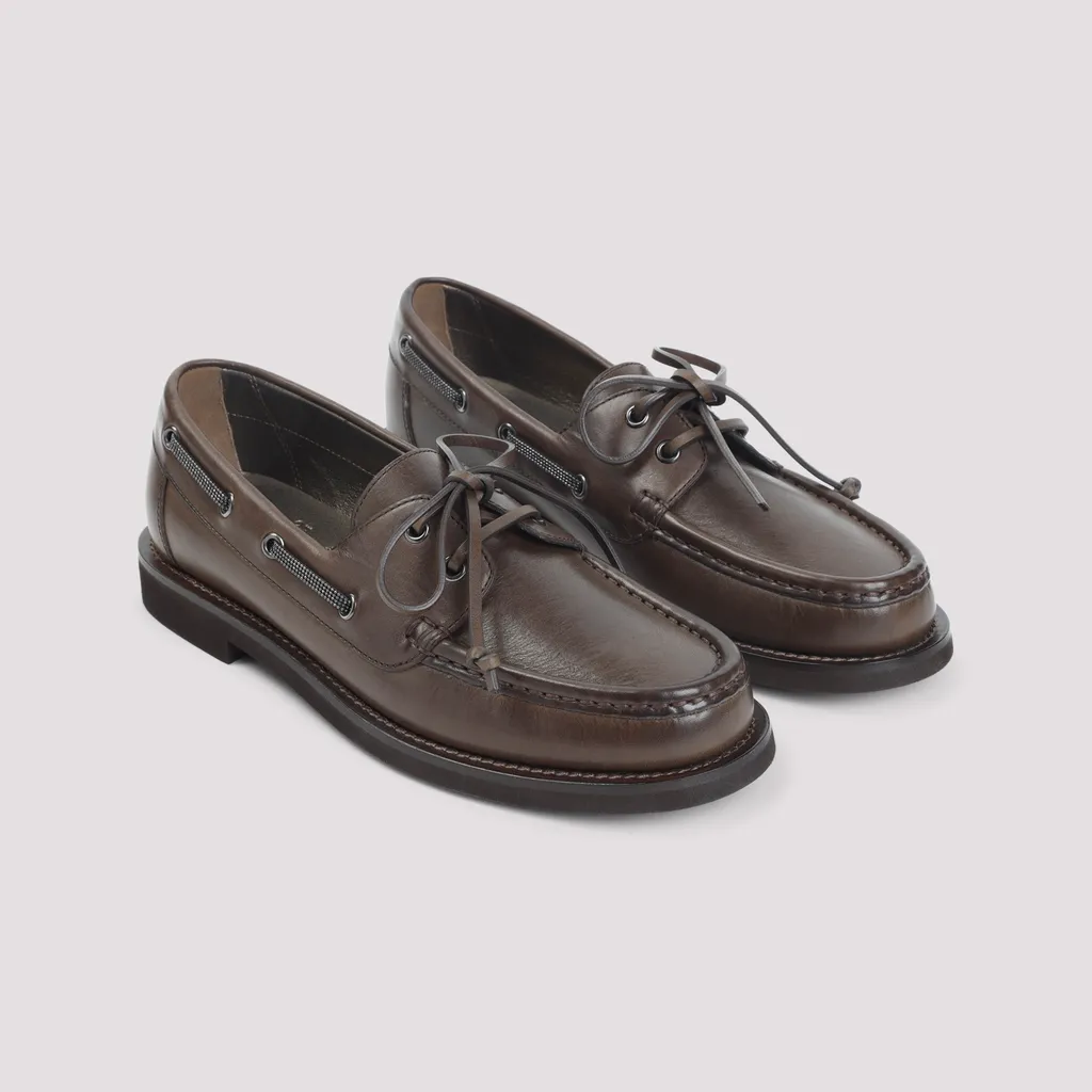 Lace-Up Loafers
