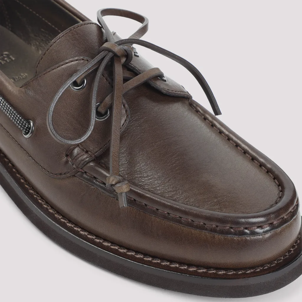 Lace-Up Loafers