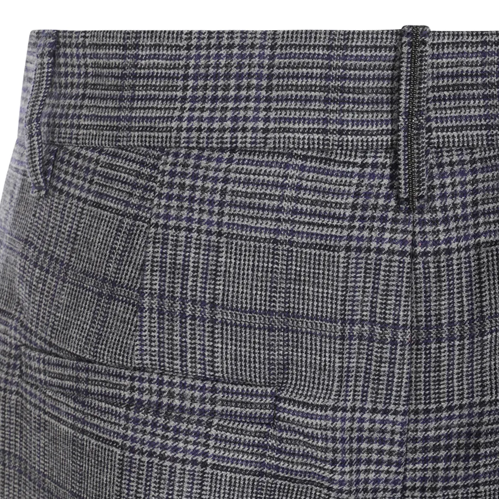 Checked Pattern Trousers