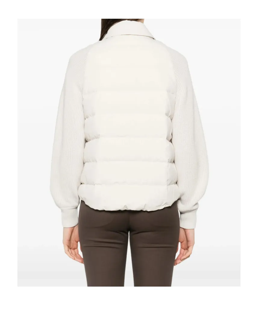 Long-Sleeved Buttoned Jacket