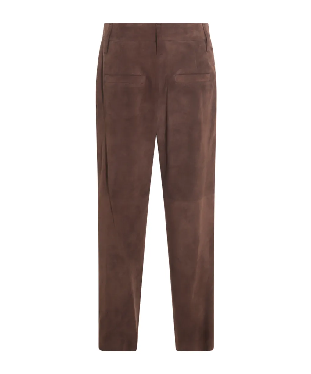 Suede Trousers
