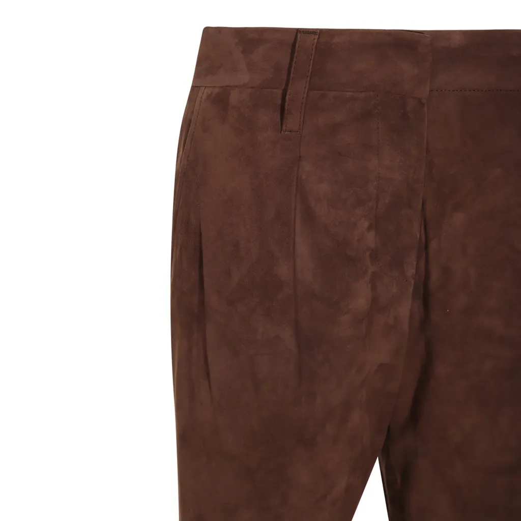 Suede Trousers