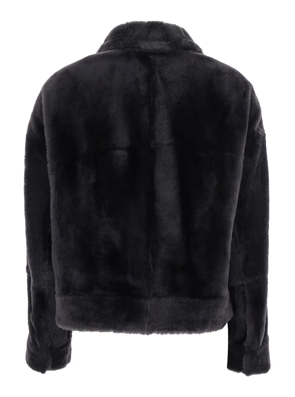 Zipped Shearling Jacket