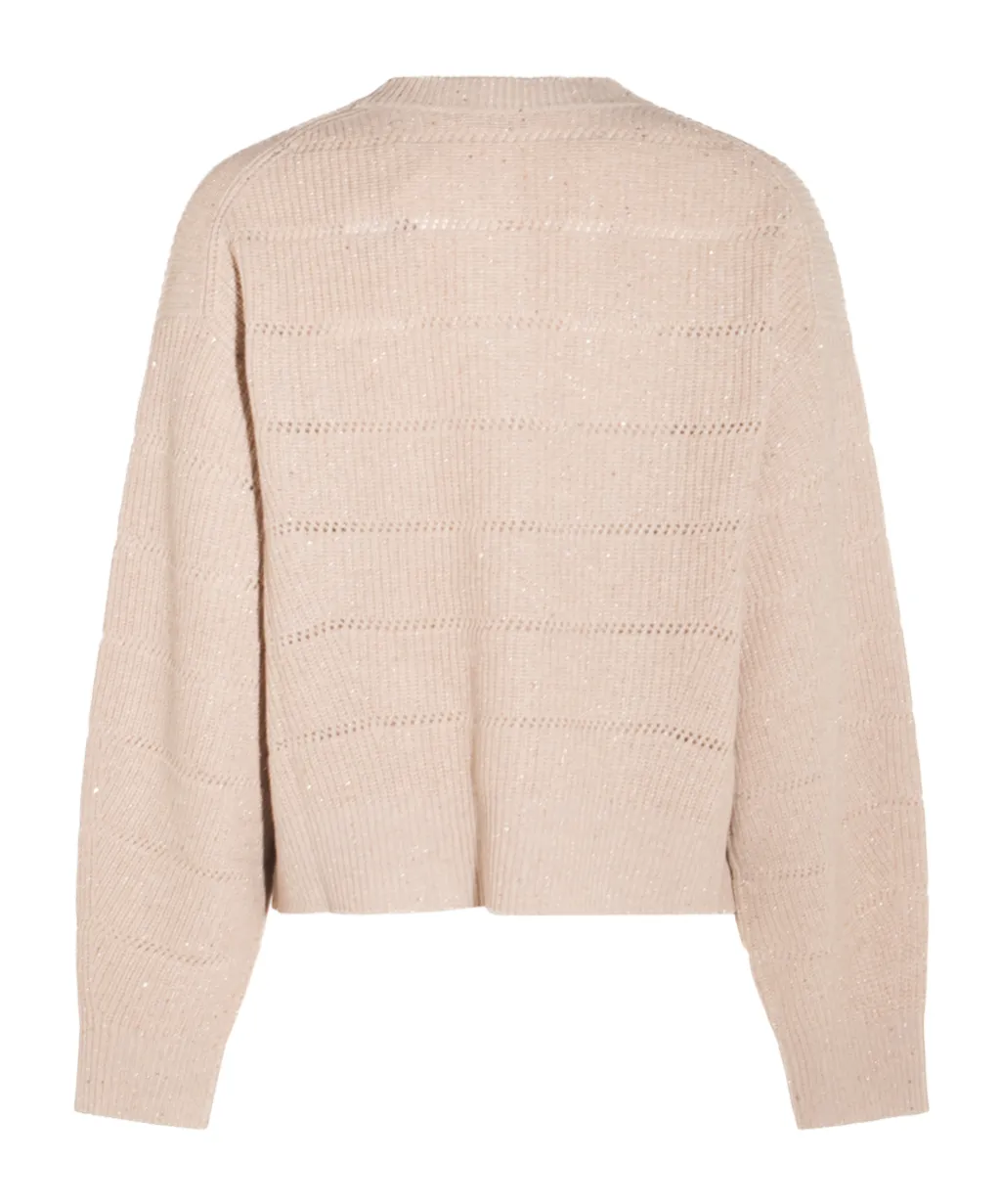 Long Sleeved Knitted Cardigan