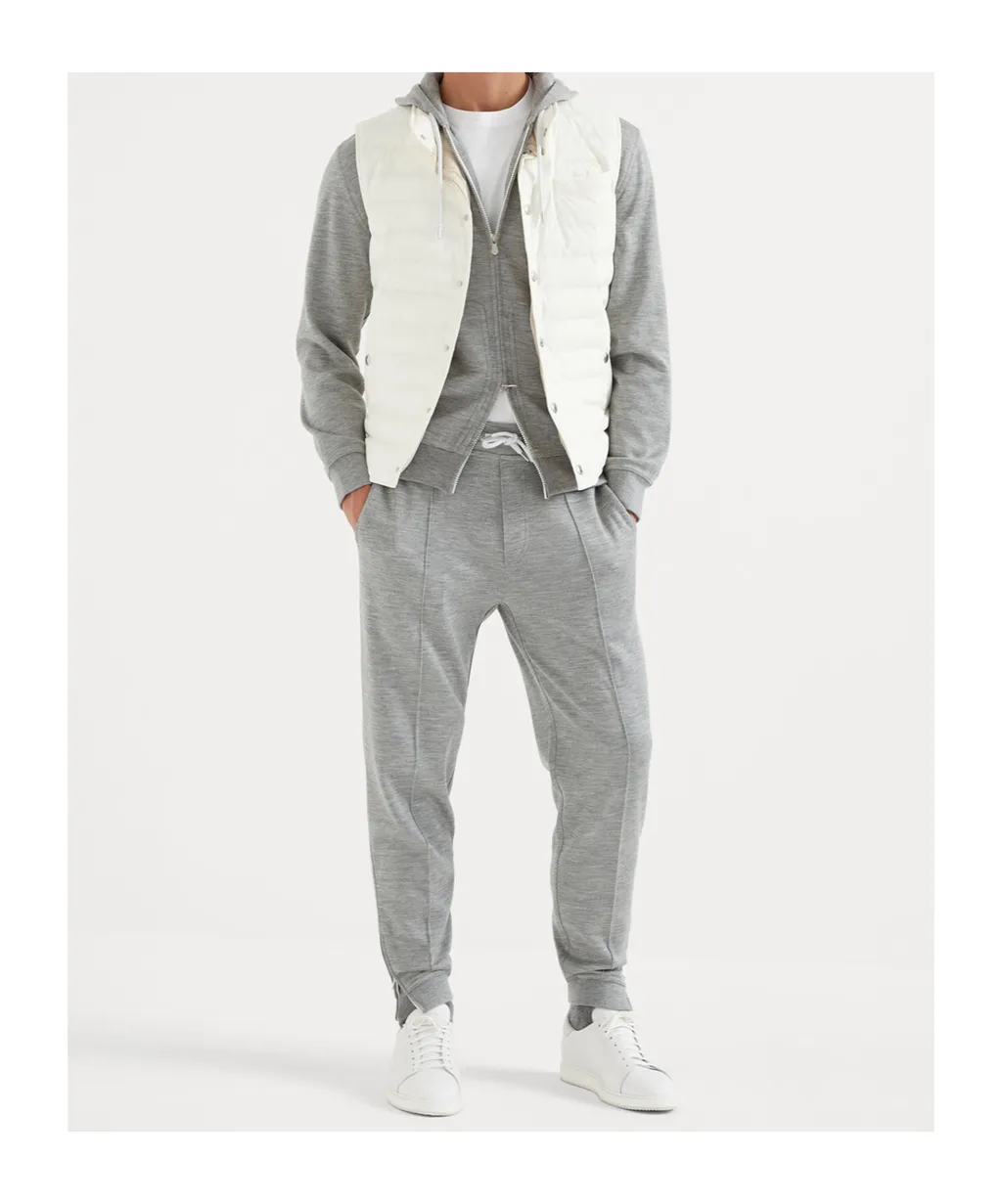 Drawstring Hooded Cardigan