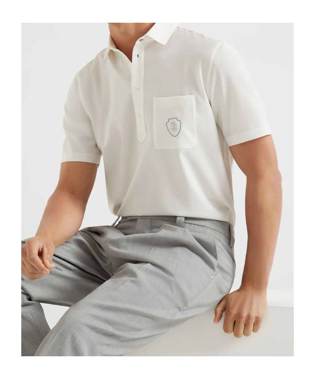 Logo Detailed Short-Sleeved Polo Shirt