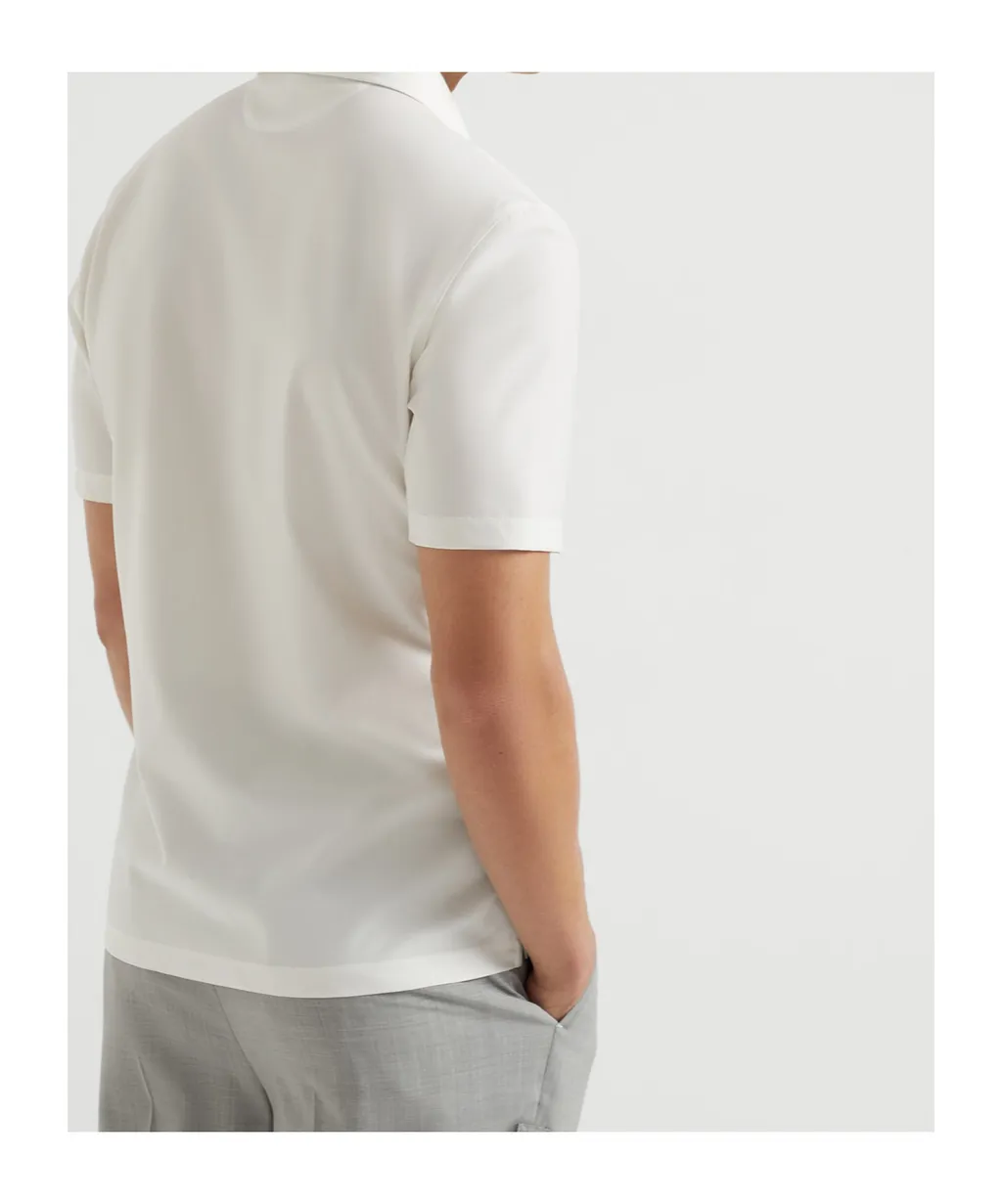 Logo Detailed Short-Sleeved Polo Shirt