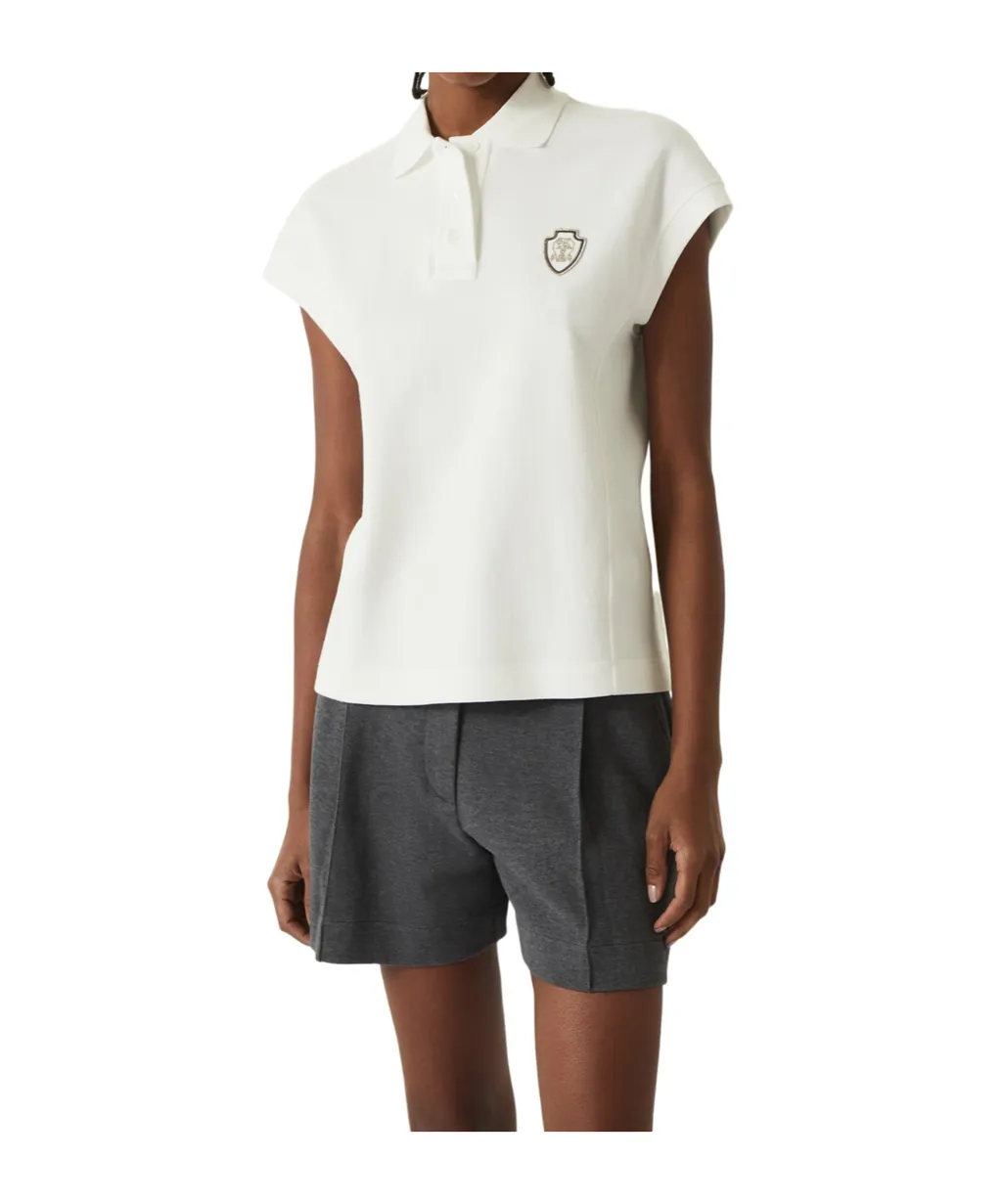 Logo-Patch Polo Shirt