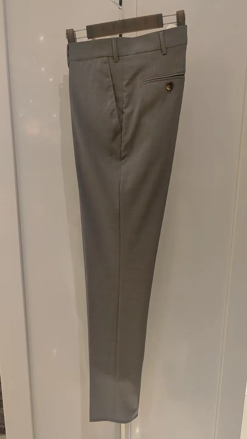 Casual Pants With Belt Loops